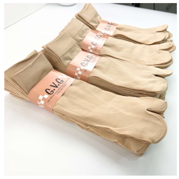 Set 10 ĐÔI TẤT XỎ NGÓN GVG CHỐNG NẮNG, Tất Cổ Cao Da Chân Vải cotton dày dặn, mềm mịn cực êm chân