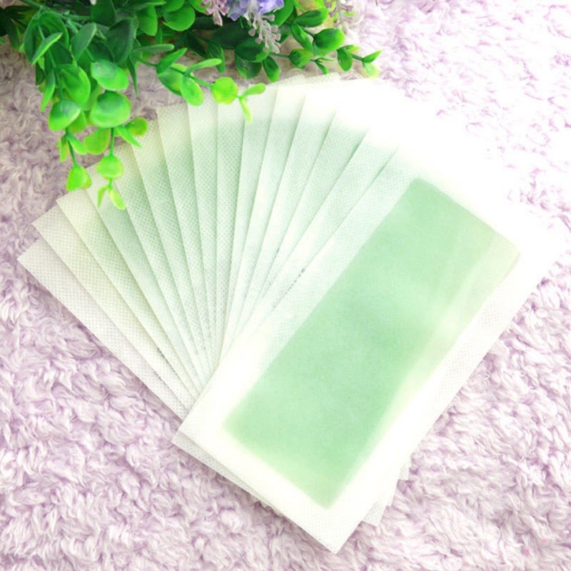 Set 5 Miếng Dán Tẩy Lông Chân Làm Từ Vải Không Dệt Sử Dụng Tiện Lợi Cho Nữ