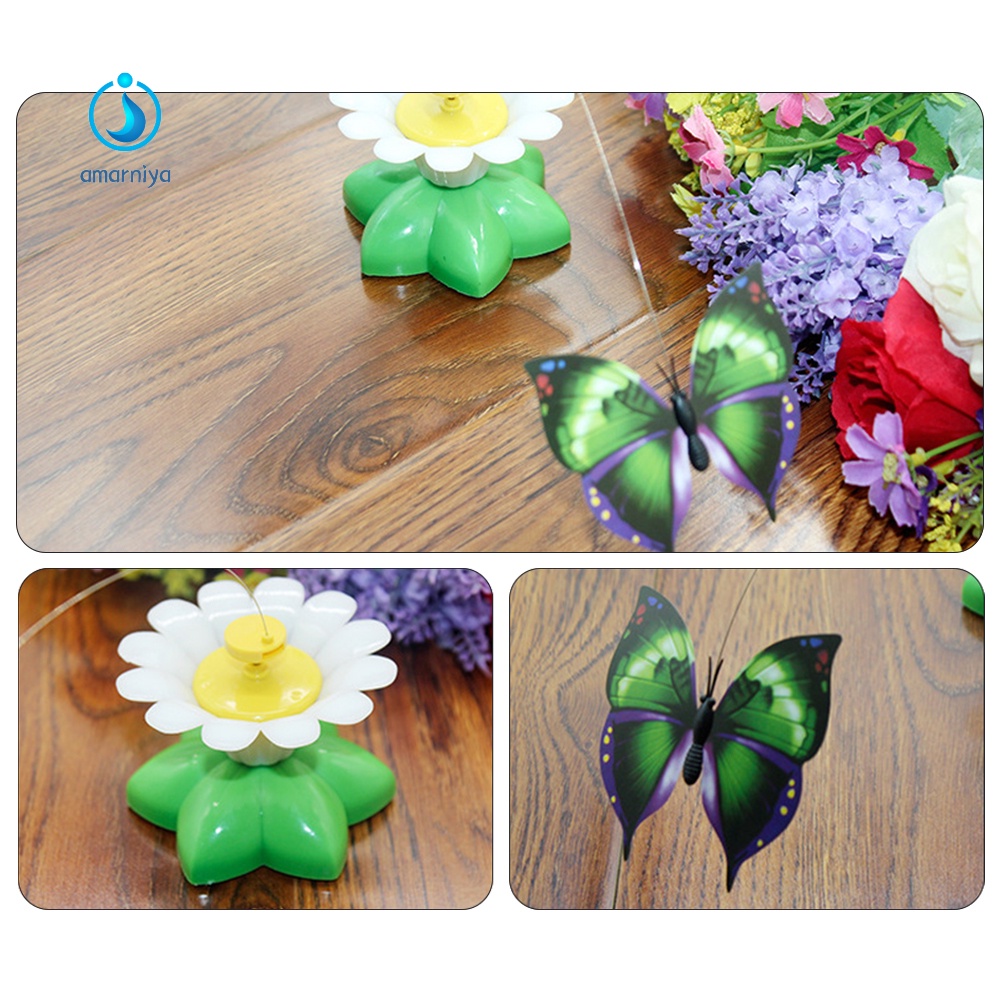 Đồ Chơi Hình Bướm Xoay Tự Động Cho Mèo Cưng