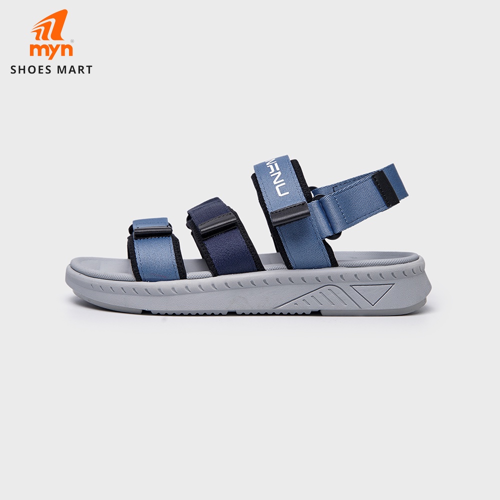 Giày Sandal 3 quai Nam Nữ Nanu 11 - quai sau có thể tháo rời
