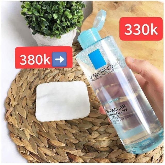 Nước tẩy trang TẨY TRANG LAROCHE POSAY 400ml