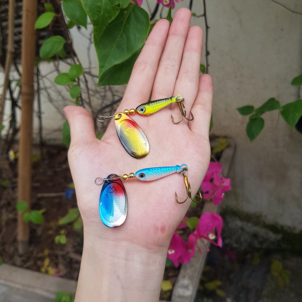 Mồi Câu Cá Lóc _ Mồi Câu Lure Spinner Chuyên Đồ Câu Lure Dài 5,5cm nặng 9gam _ mồi câu cá lóc_ Lure _16