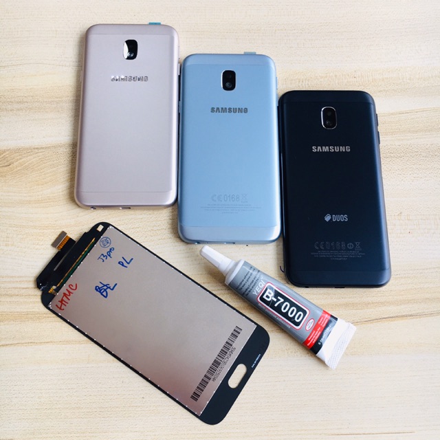 Combo Bộ Vỏ Sườn + Màn Hình J3 Pro Zin Hàng Cao Cấp (tặng tuýp keo)