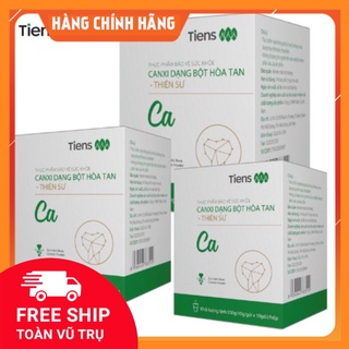 Canxi Tiens Thiên Sư dạng bột hoà tan hộp 10 gói chính hãng