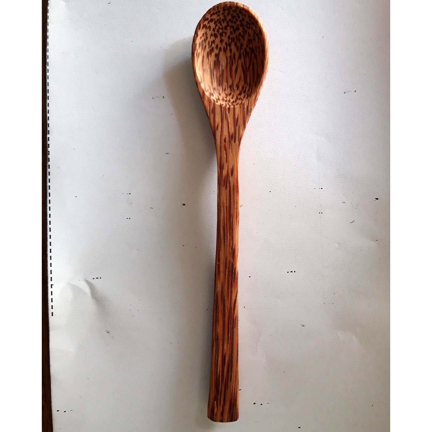 Bát Gáo Dừa bóng đen và Thìa Gỗ Tự nhiên ||Cocodecor XƯỞNG SX