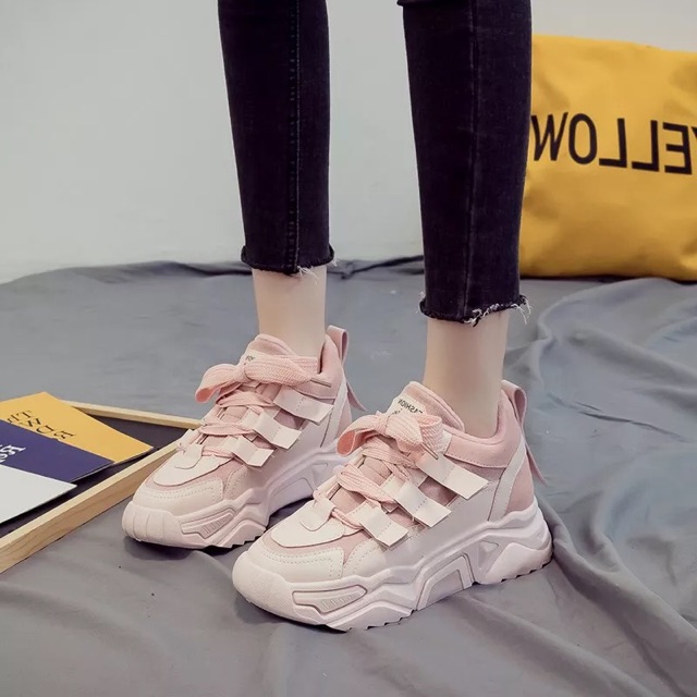 ] Giày ulzzang 2019 dây to 3 màu | BigBuy360 - bigbuy360.vn