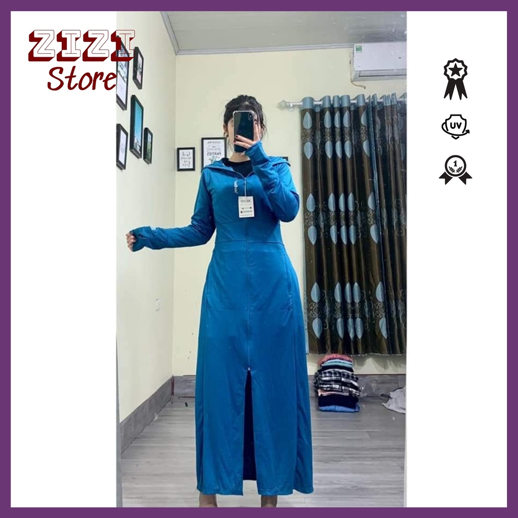 Áo chống nắng toàn thân vải thông hơi làm mát cao cấp