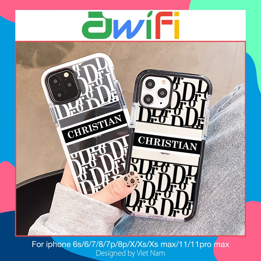Ốp lưng iphone Chris Dir0 cạnh 5/5s/6/6plus/6s/6splus/7/7plus/8/8plus/x/xr/xs/11/12/pro/max/plus/promax - Awifi K6-5 | BigBuy360 - bigbuy360.vn