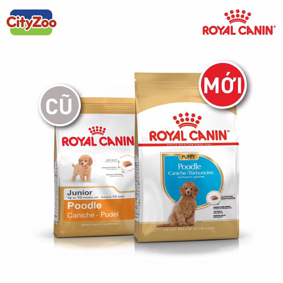 Hạt Dành Cho Chó Poodle Nhỏ Royal Canin Poodle Junior - 500g