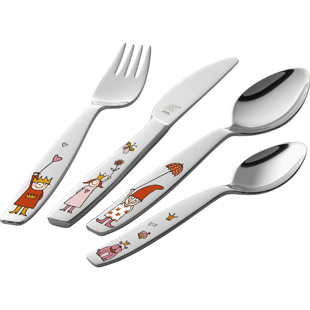 Bộ Muỗng Nĩa Trẻ Em Emilie Zwilling Children's Flatware - 4 Món