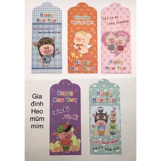 COMBO 60 BAO LÌ XÌ GIẤY TỐT
