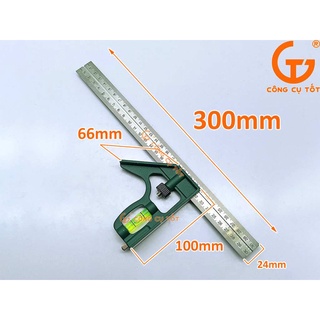 Thước thuỷ góc 300mm Hark Caput