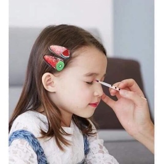 Vỉ 5 KẸP TÓC HOA QUẢ SIÊU YÊU