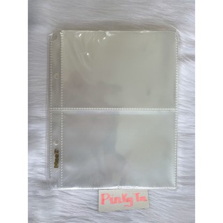 Trang Sheet Mini A5 2 ngăn MeeT/MeeTYX Trong Suốt - 2 Lỗ của Trung