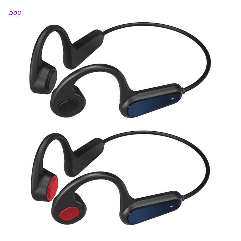 DOU Bone Conduction Headphone Wireless Bluetooth 5.0 Earphone Stereo Music Headset audífonos inalámbricos