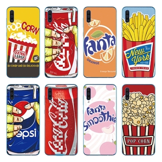 Ốp lưng hình đồ ăn nhanh nhiều mẫu mã cho điện thoại Samsung Galaxy A50S A30S A20S A10S