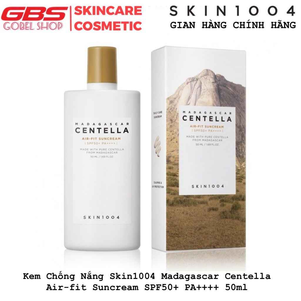Kem Chống Nắng Skin1004 Madagascar Centella Air-fit Suncream SPF50+ PA++++ 50ml