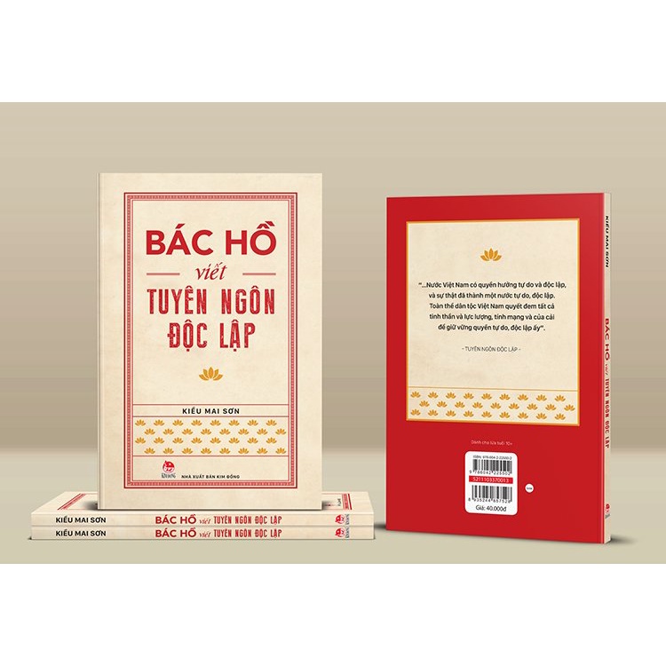 Sách - Bác Hồ viết Tuyên ngôn độc lập