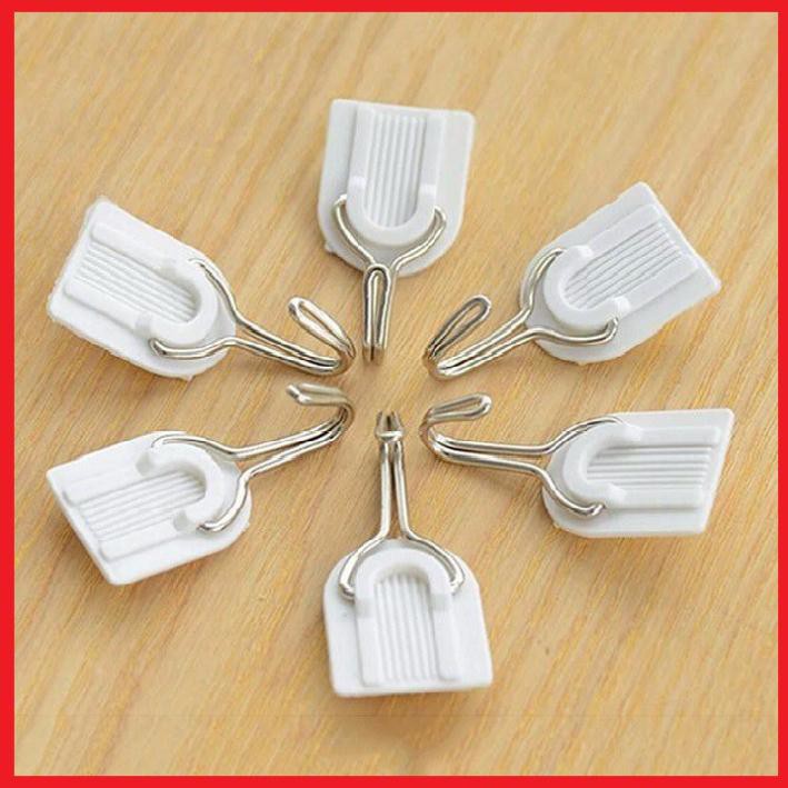 Vỉ 6 Móc Dán Tường MOC01 Cho Vật Dụng Nhẹ