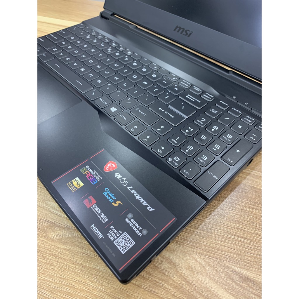 Siêu phẩm Laptop MSI GL65 .Dòng Laptop Gaming hàng đầu chiến mọi loại game hàng chính hãng full box nguyên Seal | BigBuy360 - bigbuy360.vn