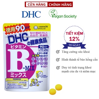 Viên Uống Vitamin B Tổng Hợp DHC Vitamin B Mix 180 Viên / 90 ngày