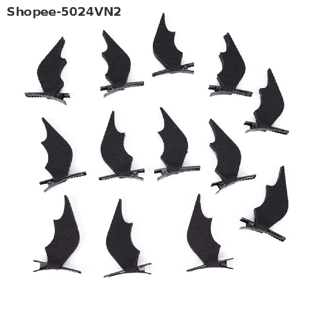 [Mới &amp; Halloween] Kẹp Tóc Cánh Dơi Hóa Trang Halloween
