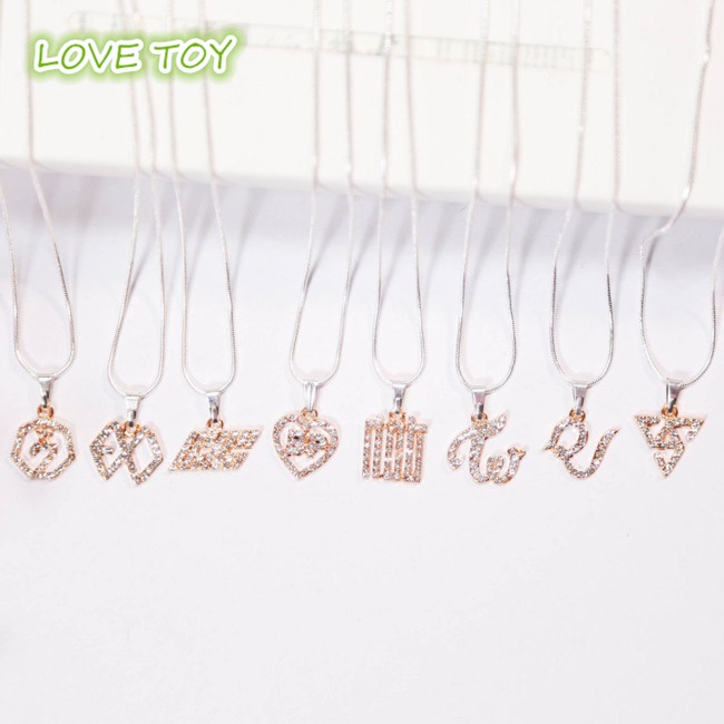 Vòng cổ Mạ Bạc Khắc Tên Các Thành Viên Nhóm Nhạc Kpop NCT EXO Got7 Twice Ikon