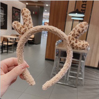 Bờm cài tóc hai sừng hươu dễ thương