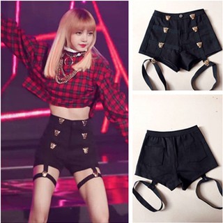 Quần short phối choker LISA - Kèm video thật ✨
