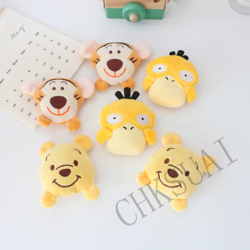 Ghim Cài Áo Hình Nhân Vật Hoạt Hình Nhồi Bông Dễ Thương