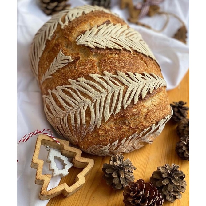 Bánh Mì Nguyên Cám Hạt Quinoa Men Tự Nhiên-QUINOA SOURDOUGH Bread-THUẦN CHAY