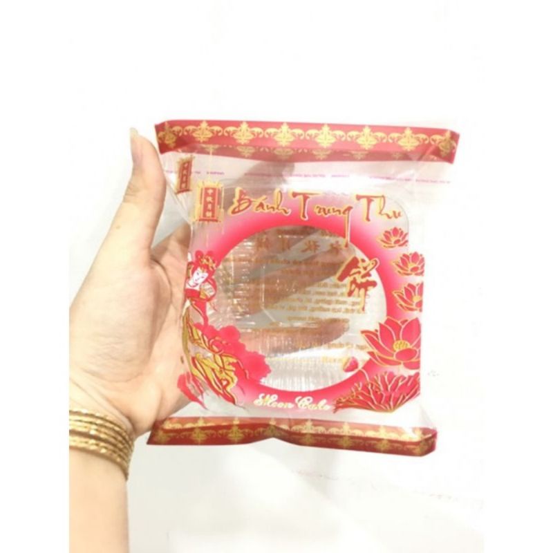 khay + túi dán bánh 200g ( sét 100 bộ )