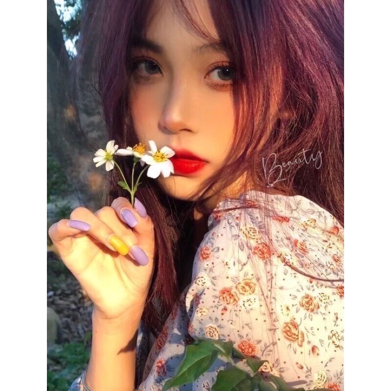 Thuốc Nhuộm Tóc NÂU HỒNG TRÀ SỮA - NÂU HỒNG ĐÀO Màu Nhuộm Tại Nhà Cực Đơn Giản