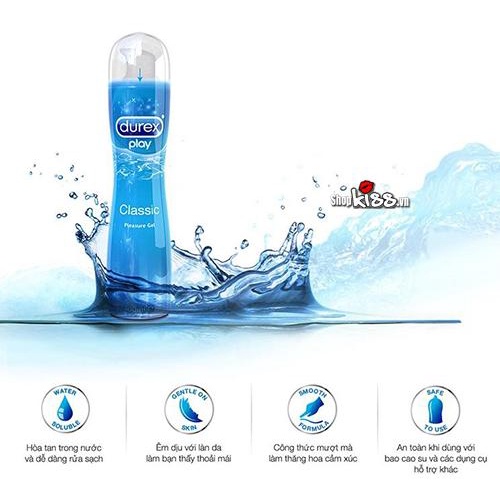 Gel bôi trơn DUREX PLAY CLASSIC 50ML (NEW BOTTLE)