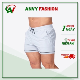 Quần đùi nam thể thao quần short nam vải dù gió phom ngắn ôm đùi phù hợp chạy bộ tập gym đá bóng hoặc đi bơi