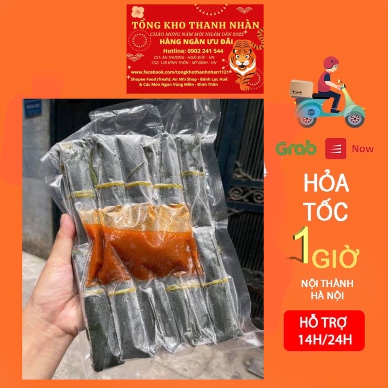 NEM CHUA NƯỚNG ẤU TRIỆU HÀ THÀNH CỰC NGON SET 20 CHIẾC