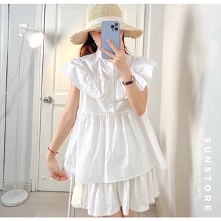 ÁO BABYDOLL TRẮNG