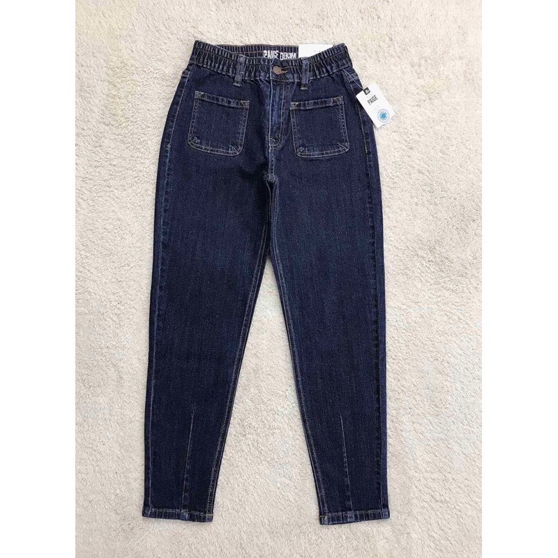 [Mã SKAMFSW175 giảm 10K đơn 50K] (50-90kg) QUẦN JEAN LƯNG THUN XANH ĐẬM BIGSIZE