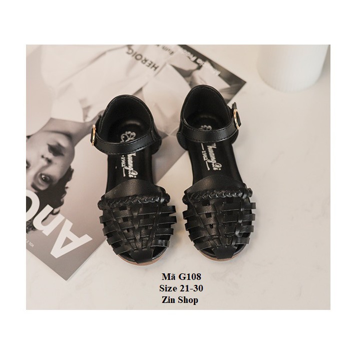 Sandal Bé Gái Bịt Mũi, Thiết Kế Đẹp, Đơn Giản