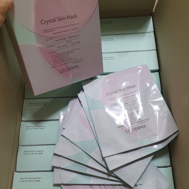 Mặt nạ thạch anh Crystal skin mask Celderma