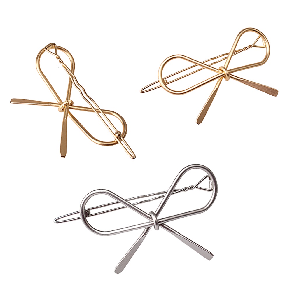 Kẹp tóc hình nơ xinh xắn thời trang dành cho nữ