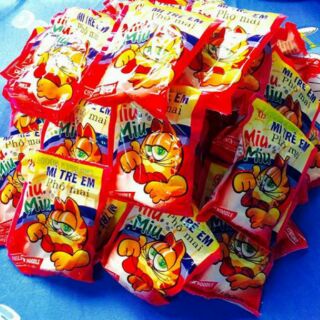 (FREESHIP 99K) 50 gói Mì trẻ em phô mai miumiu