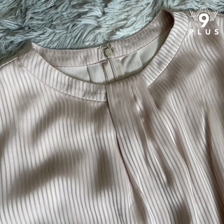 Áo lụa satin nữ 9Plus/ áo somi nữ