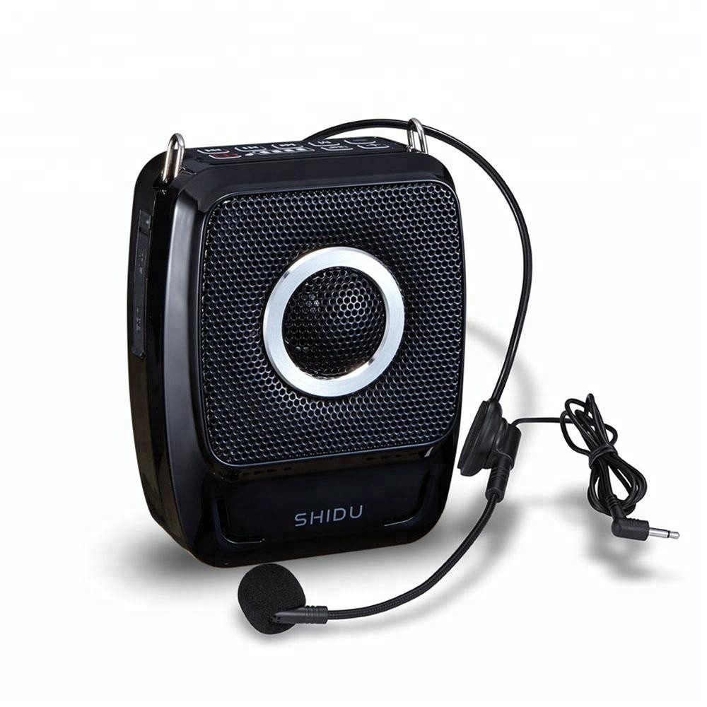 Máy trợ giảng không dây sóng UHF kết nối Bluetooth, công suất lớn /1 micro cầm tay hoặc cài | Shidu SD-S92