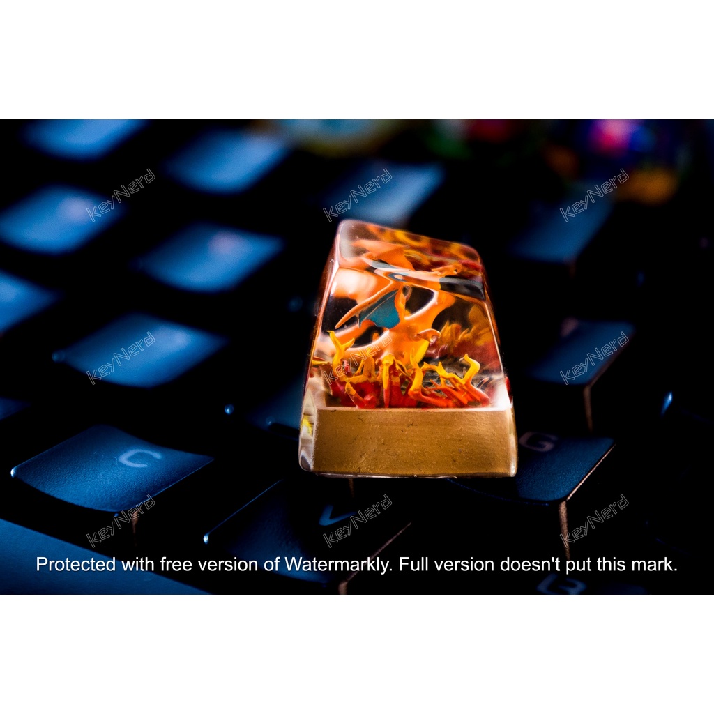 Keycap resin pokemon - nút bàn phím cơ - artisan
