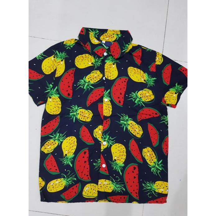 Áo trái cây đi biển, áo nhóm - Dưa hấu thơm (big size 120kg) 😍