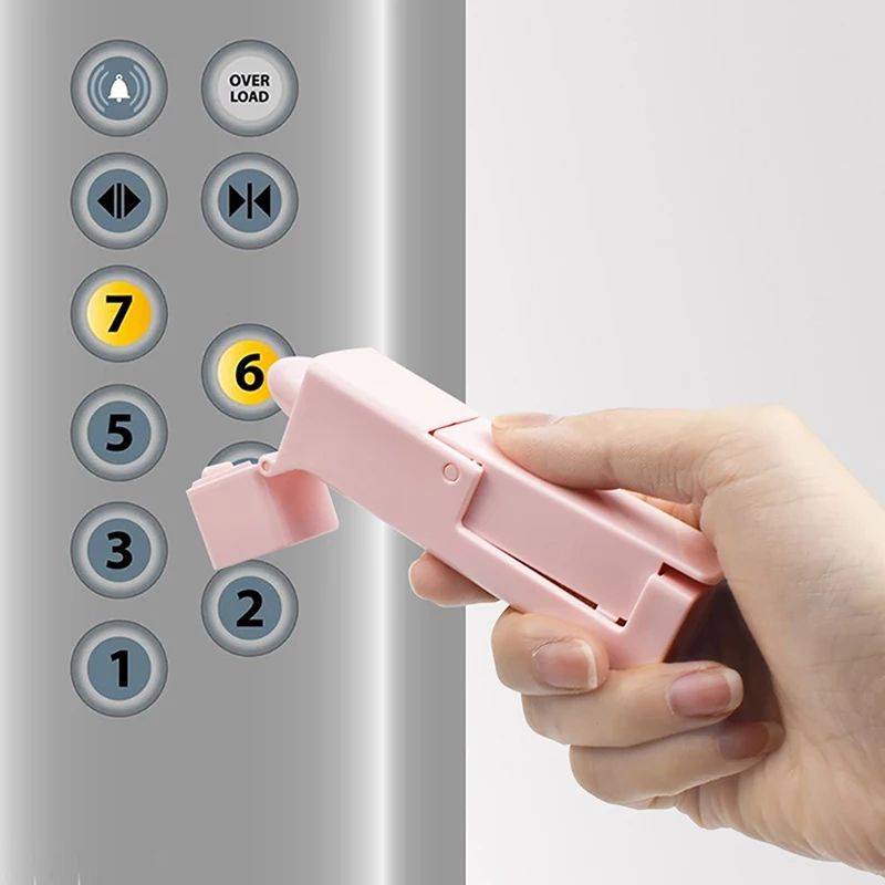 Dụng Cụ Mở Cửa Nhấn Nút Thang Máy Tránh Tiếp Xúc Trực Tiếp