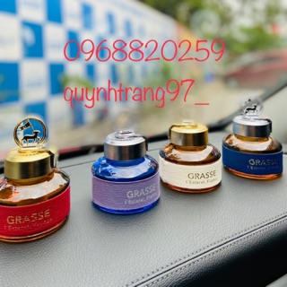Nước hoa ô tô Grasse - Tinh dầu thiên nhiên Pháp 110ml khử mùi oto (1 hộp)