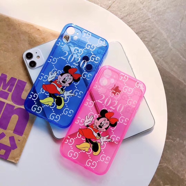 Ốp silicon NEON MICKEY MOUSE IP6/6p/7/7p/X/XsmAx