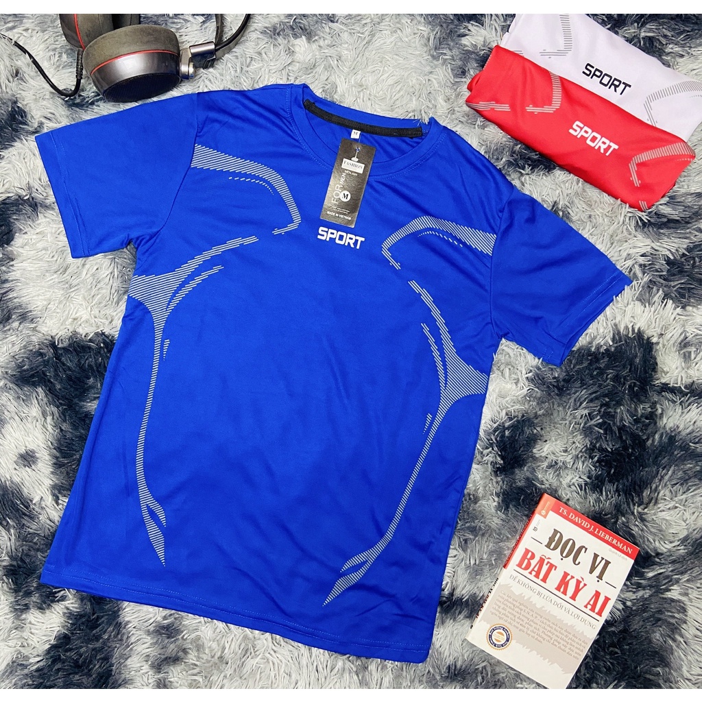 Áo thể thao | áo thun nam SPORT phù hợp chơi thể dục, thể thao